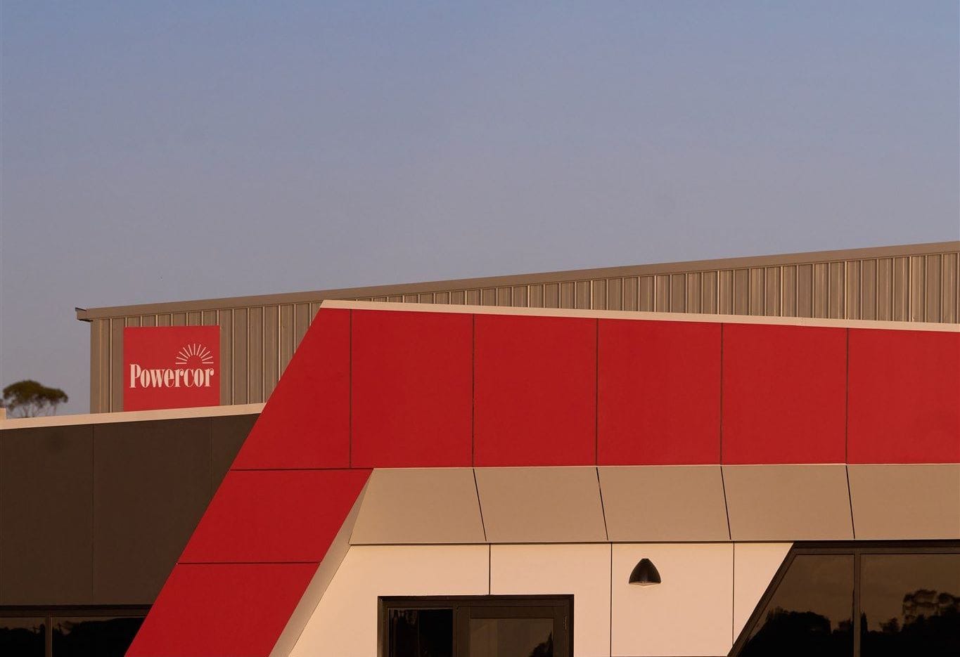 Powercor commercial facility by Burra
